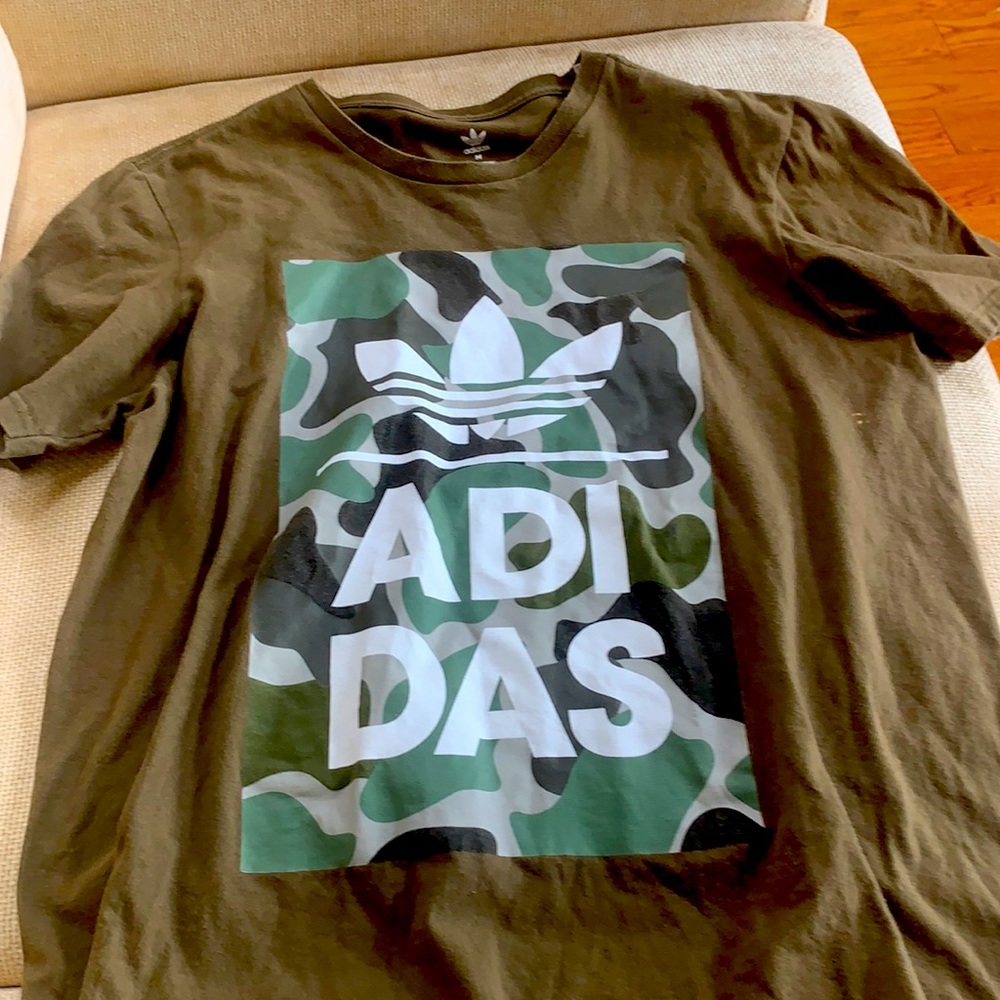Camo adidas shirt